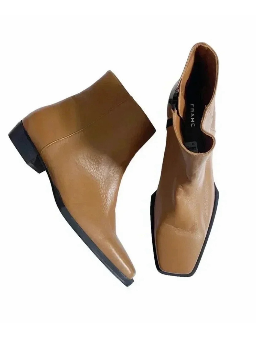 NEW Frame Le Maddox Leather Ankle Bootie size 38 or US 7.5